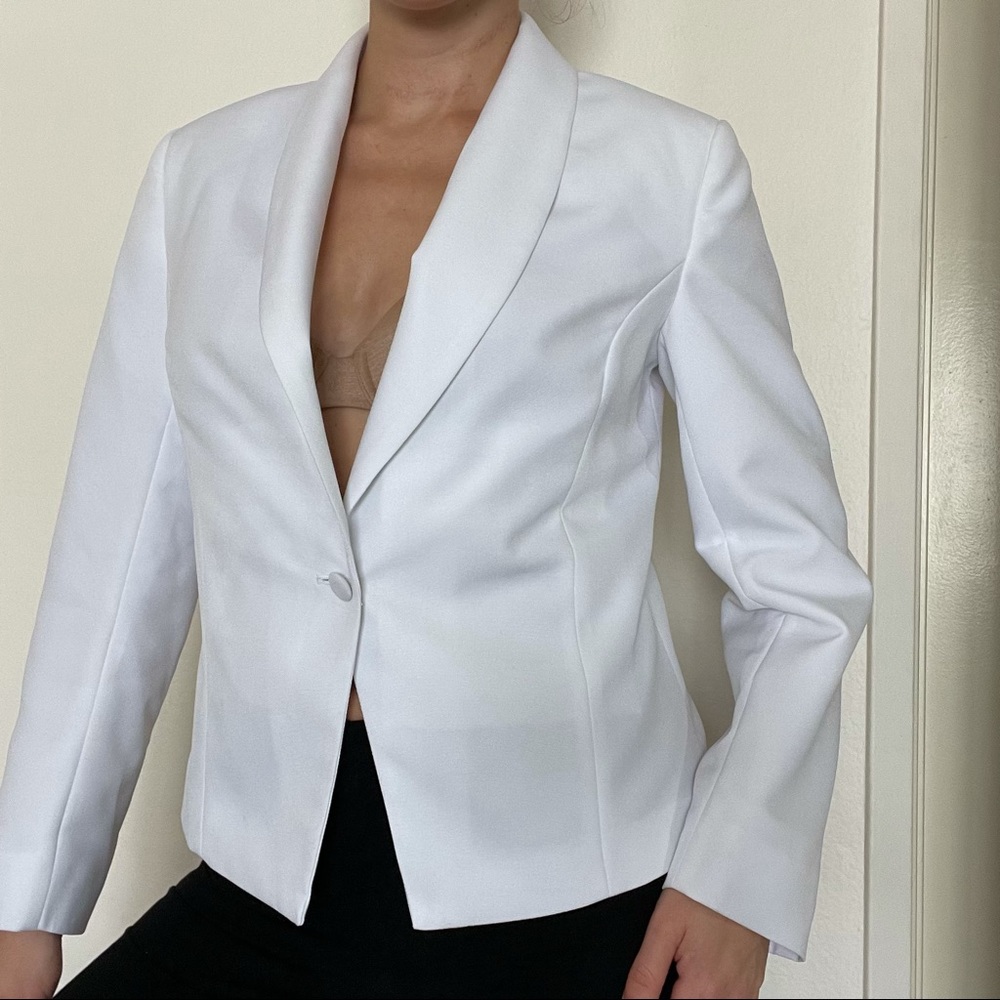 White blazer